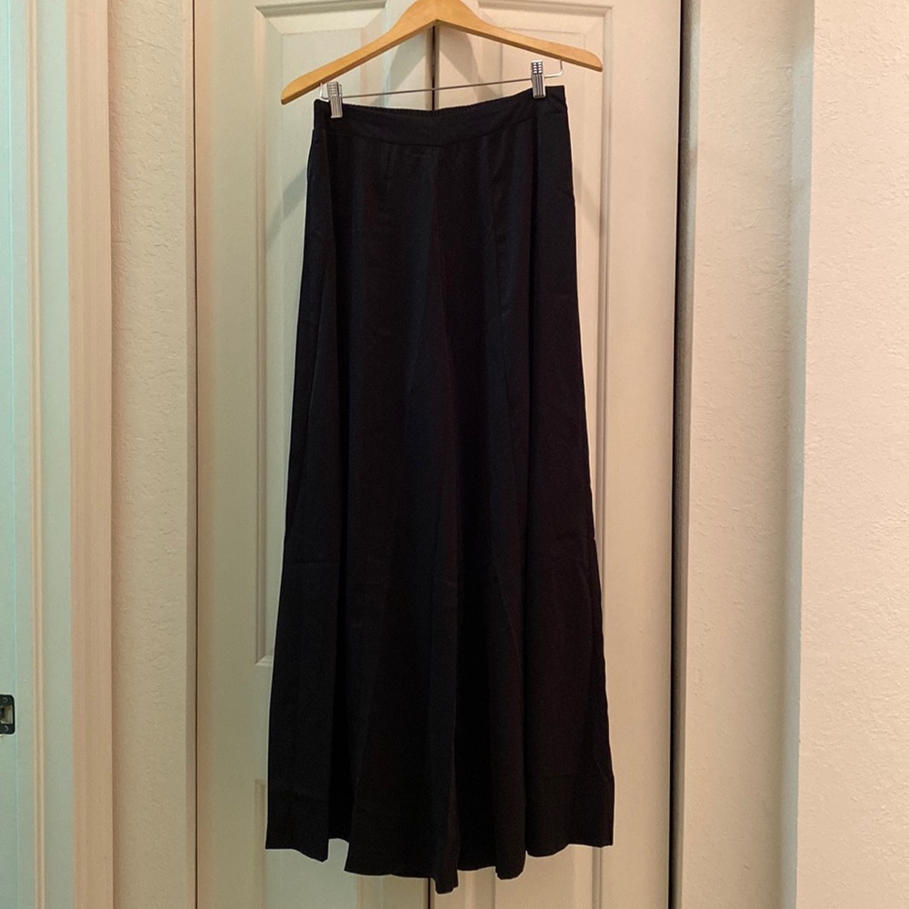 Black SHEIN Super Wide Leg Pants